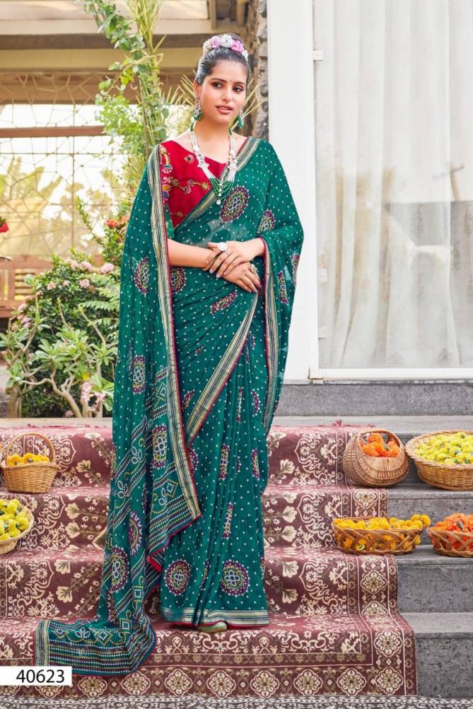 Hasti 2 5D Georgette Printed Designer Sarees Wholesale Shop In Surat